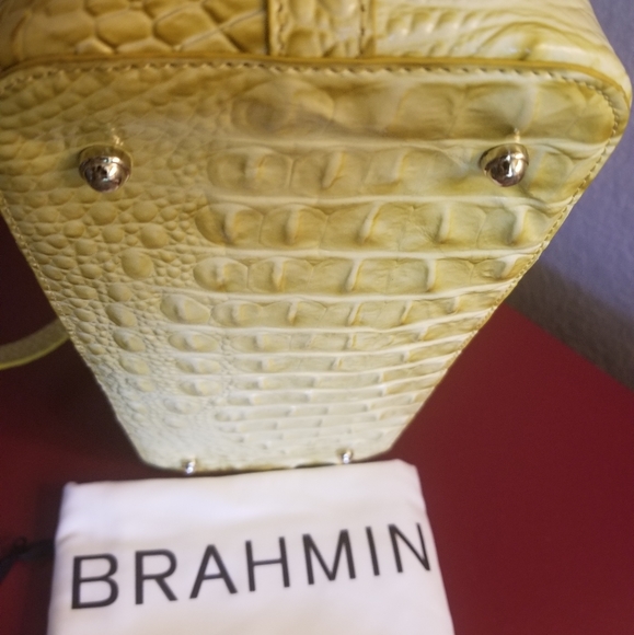 Brahmin Lemonade Medium Asher &  Wallet Set - Picture 9 of 16